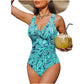 💖Last Day Promotion - Only £14.99!!👚Women's Tummy Control One-Piece Swimsuit🔥