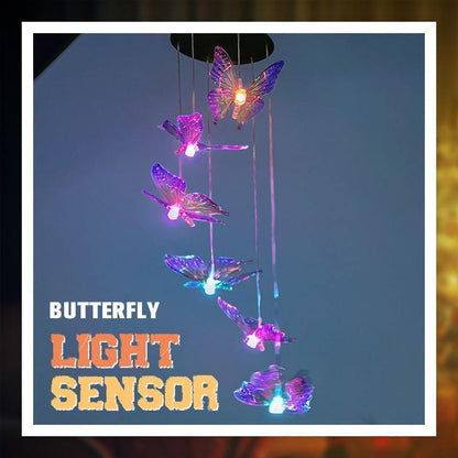 ⏳LAST DAY SALE 70% OFF👍💕Solar-Powered Butterfly Lights（THE BEST GIFT）