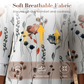 🌸Hot Sale 60% OFF👕Women’s Casual Printed V-Neck Top 3/4 Sleeve Shirts