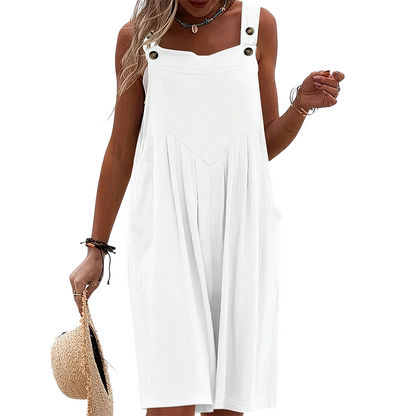 🌸 LIMITED TIME 50% OFF! ✨Sleeveless Wide-Leg Jumpsuit For Summer Breezes