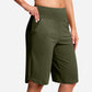 ⏰Last Day Sale 49% OFF🔥Women's Bermuda Shorts with Pockets -👍Knee Length Athletic Casual Long Shorts