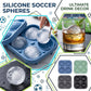 🔥Last Day Sale 40% OFF🚀Only￡7.99!!!⚽Football Shape Silicone Ice Ball Mold🧊
