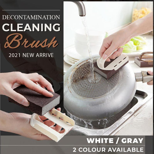 🥳HOT SALE 50% OFF!💞50K+ SOLD!🧽Decontamination Cleaning Brush – Removes burnt grease & rust instantly.🍳✨