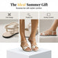 🏖️Limited time 60% OFF⏳👙Women's Criss-Cross Strap Flat Sandals