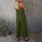 🎁Limited time 49% OFF⏳Loose Sleeveless Wide-Leg Jumpsuit with Pockets - Stretchy & Flowy
