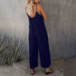 🎁Limited time 49% OFF⏳Loose Sleeveless Wide-Leg Jumpsuit with Pockets - Stretchy & Flowy