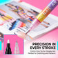 🖌️ Last Day Special Price £9.99 ! 🔥Buy more Save more🎁12-Color Nail Art Marker Pen Set