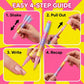 🖌️ Last Day Special Price £9.99 ! 🔥Buy more Save more🎁12-Color Nail Art Marker Pen Set