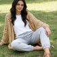 🌸LAST DAY SPECIAL SALE 70% OFF🌸Women's Open Front Slouchy Knit Cardigan