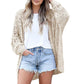 🌸LAST DAY SPECIAL SALE 70% OFF🌸Women's Open Front Slouchy Knit Cardigan