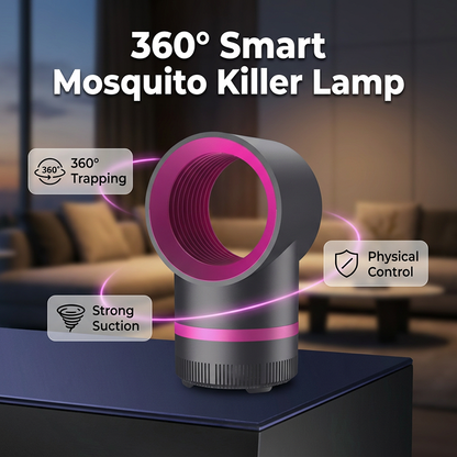🥳2026 HOT SALE🥳💞50K+ SOLD!💤🦟 50% OFF! LED Mosquito Killer – Vortex suction, 360° attraction. Pure physical, no sprays. USB powered, perfect for bedroom. 🌿✅
