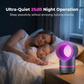 🥳2026 HOT SALE🥳💞50K+ SOLD!💤🦟 50% OFF! LED Mosquito Killer – Vortex suction, 360° attraction. Pure physical, no sprays. USB powered, perfect for bedroom. 🌿✅