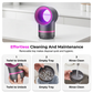 🥳2026 HOT SALE🥳💞50K+ SOLD!💤🦟 50% OFF! LED Mosquito Killer – Vortex suction, 360° attraction. Pure physical, no sprays. USB powered, perfect for bedroom. 🌿✅