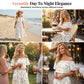 Summer Bohemian Beach Slit Maxi Dress