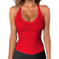 🎁2026 New Arrivals 50% OFF💥Women's Ribbed V-Neck Tank Top