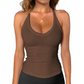 🎁2026 New Arrivals 50% OFF💥Women's Ribbed V-Neck Tank Top