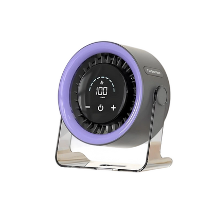 🏆LAST DAY SALE 50% 🍃Desk Fan – USB Rechargeable with LED Display 📊 | 100 Speeds, 120° Tilt & Full Oscillation ↔️ | Ultra-Quiet for Bedroom 😴, Office 🖥️ & Camping 🏕️ | Up to 24H Battery ⚡ | UK Designed 💡🇬🇧