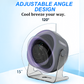 🏆LAST DAY SALE 50% 🍃Desk Fan – USB Rechargeable with LED Display 📊 | 100 Speeds, 120° Tilt & Full Oscillation ↔️ | Ultra-Quiet for Bedroom 😴, Office 🖥️ & Camping 🏕️ | Up to 24H Battery ⚡ | UK Designed 💡🇬🇧