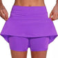🌞Surprise Price: ￡9.99 Today!!❄️🏆 Anti-Chafing Active Skort – Super soft and comfortable🔥 Perfect For Running, Tennis, Gym & Daily Wear! 🏃‍♀️🎾✨