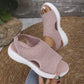 ⏳2026 Summer Hot Sale 70% OFF🎁Women’s Knit Platform Sandals – Lightweight, Breathable & Arch-Supported 🏝️☁️
