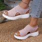 ⏳2026 Summer Hot Sale 70% OFF🎁Women’s Knit Platform Sandals – Lightweight, Breathable & Arch-Supported 🏝️☁️