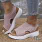 ⏳2026 Summer Hot Sale 70% OFF🎁Women’s Knit Platform Sandals – Lightweight, Breathable & Arch-Supported 🏝️☁️
