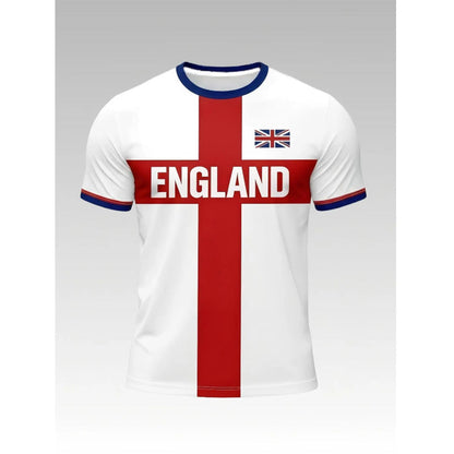👕 LIMITED-TIME 50% OFF! ✨England ‘Til I Die 🏴‍⚽ | Bold Letter Print Football Tee🦁Loose Fit • Extra Long • Perfect for Matchdays & The World Cup 🇬🇧✨