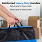 📦Last Day SALE ONLY £8.99!!!🧳Jumbo Moving & Storage Bag– Folds flat, perfect for moving, travel or closet organization – reusable & easy to clean 🏠