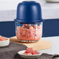 🔥Last Day Special Price £8.99! ⏰Cordless Multifunctional Mini Electric Food Processor, Wireless Portable Kitchen Chopper for Minced Meat, Garlic & Baby Puree, Fast Food Prep Kitchen Helper