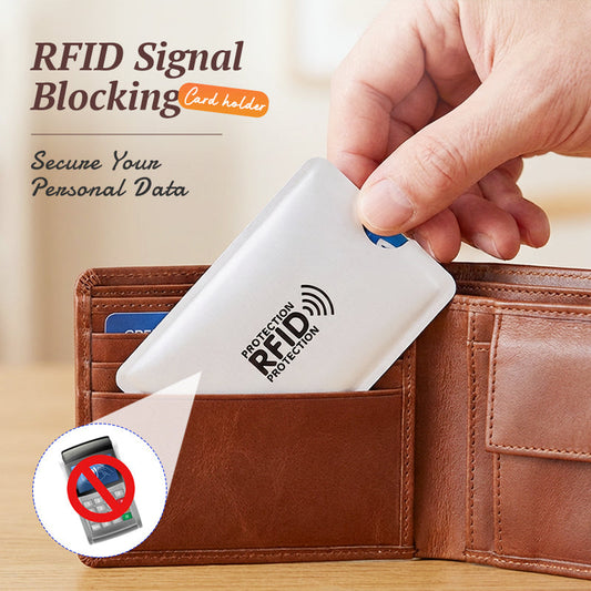🏆LAST DAY SALE 50% OFF🔥RFID Blocking Sleeves for Credit Cards