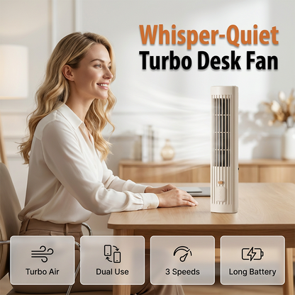 🔥2026 Summer Hot Sale 49% OFF❄️Rechargeable Vertical & Horizontal Air Circulator Fan