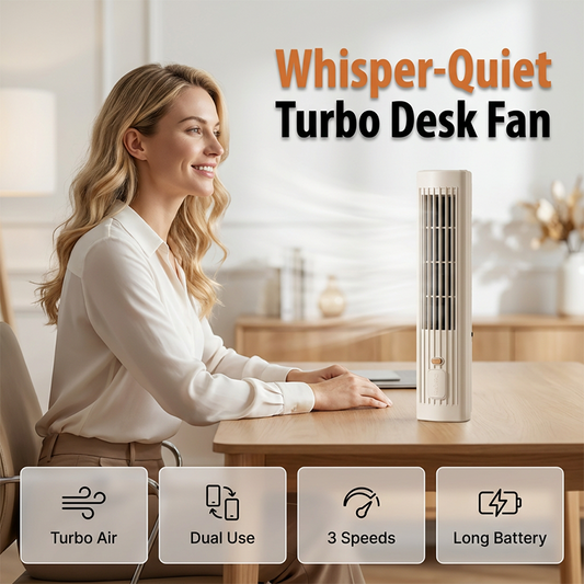 🔥2026 Summer Hot Sale 49% OFF❄️Rechargeable Vertical & Horizontal Air Circulator Fan