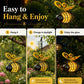 🌙🍃🪴Limited Time Sale 49% OFF! ✨🐝Hanging Solar Bee Light – Warm Amber Glow, Flicker-Free, Perfect for Garden Parties, Camping, or Kids’ Rooms – Spread Joy Day and Night 🌞🌜