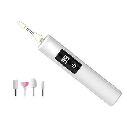 🥳2026 HOT SALE🥳💞50K+ SOLD!💅✨ 50% OFF! Professional Electric Nail Polisher – Smooths thick nails, 99-speed display. Multiple heads for shaping & buffing. Salon at home! 🌟💎