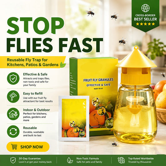 ⏳💥Final 3 hours-￡7.99!! 🔥Indoor and Outdoor Hanging Fly Trap