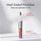 💥💄BUY 1 GET 1 FREE💋Perfect Twin Lip — Dual-Ended Liquid Lipstick with Velvet Matte Colour and Glossy Shine