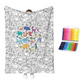🎨✨LAST DAY SALE 50% OFF!!⚡Creative Cozy Coloring Blanket Kit🎨✨