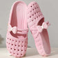 🎉 LIMITED TIME 50% OFF! 👡 Breathable Bow Mules – Cloud-Soft Slip-Ons ☁️