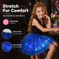 ✨🌈 LIMITED-TIME 50% OFF! LED Light-Up Sequin Tutu Skirt – Kids & Adult Sizes, Triple-Layer Tulle and Stretch Waistband 💃