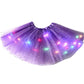 ✨🌈 LIMITED-TIME 50% OFF! LED Light-Up Sequin Tutu Skirt – Kids & Adult Sizes, Triple-Layer Tulle and Stretch Waistband 💃