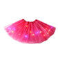 ✨🌈 LIMITED-TIME 50% OFF! LED Light-Up Sequin Tutu Skirt – Kids & Adult Sizes, Triple-Layer Tulle and Stretch Waistband 💃