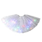 ✨🌈 LIMITED-TIME 50% OFF! LED Light-Up Sequin Tutu Skirt – Kids & Adult Sizes, Triple-Layer Tulle and Stretch Waistband 💃
