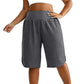 ⏰Last Day Sale 49% OFF🩳Women's Casual Wide-Leg Knee-Length Shorts