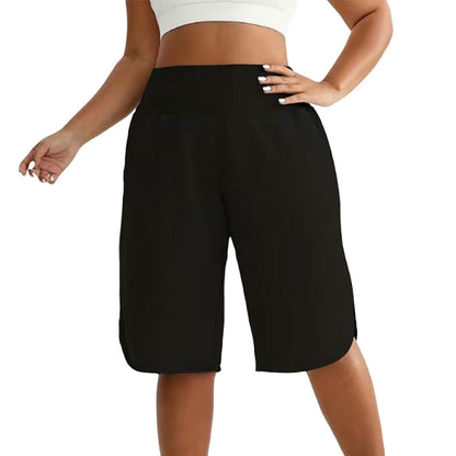 ⏰Last Day Sale 49% OFF🩳Women's Casual Wide-Leg Knee-Length Shorts