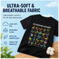 🦖Hot Sale 50% OFF✨Kids Dinosaur Alphabet Graphic T-Shirt