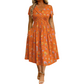💃Summer Hot Sale 70% OFF🌿⏳Women's V-Neck Floral Print Dress with Twist Waist
