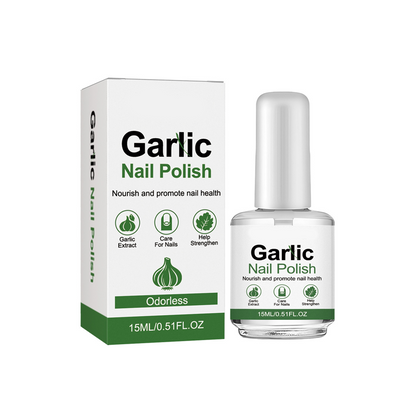 ⚡💅Last Day Special Price ￡7.99✨Garlic Nail Polish for Strengthening Brittle Damaged Nails
