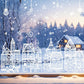 🔥🎁70% OFF!!!-Ready for Christmas! ONLY￡6.99!🎁🎄 Christmas Village Window Sticker Set