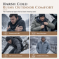 ⏳LAST DAY SALE ONLY ￡16.99!!✨Men's Winter Fleece Lined Hoodie Jacquard Pattern Long Sleeve Pullover Sweatshirt for Casual Outdoor Wear✨
