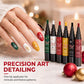 🎅LAST DAY SALE 50% OFF!!🎁6-Color Christmas Nail Polish Pen Set